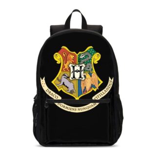 Sacs à dos blason Poudlard - Noir - Harry Potter L'école de sorcellerie de Poudlard