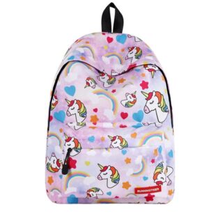 Sac à dos licorne et arc-en-ciel - Sac à dos scolaire Sac à dos fille