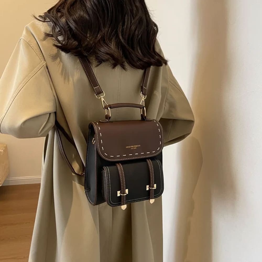 Small Vintage Backpack - Image 4