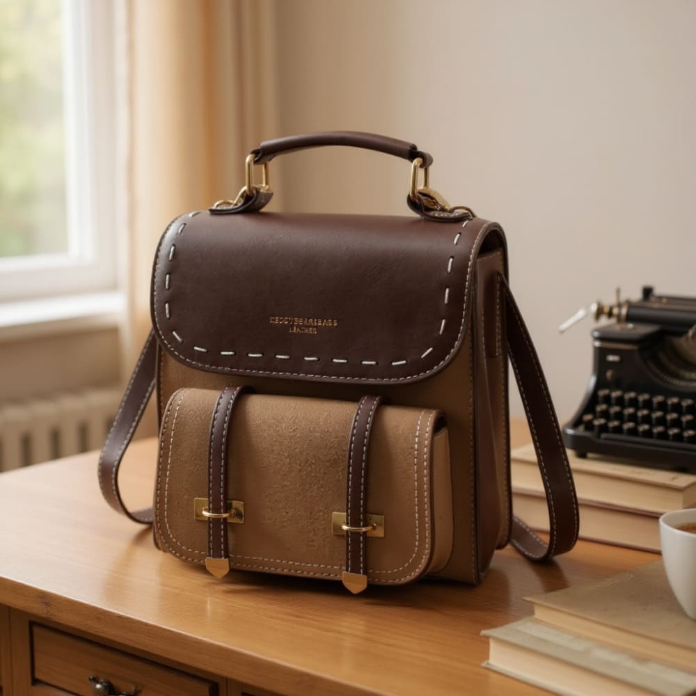 Small Vintage Backpack - Image 3