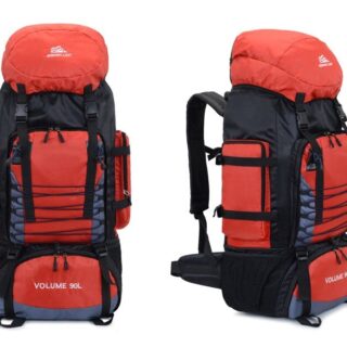 Large Hiking Backpack - Red - Backpack Hiking Backpack