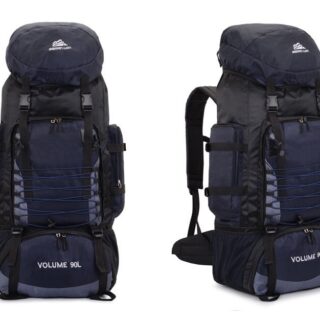 Large Hiking Backpack - Dark Blue - Hiking Backpack