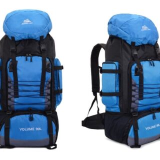 Large Hiking Backpack - Blue - Backpack Hiking Backpack