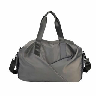 Grand sac de sport - Gris - Sac de gym Sac