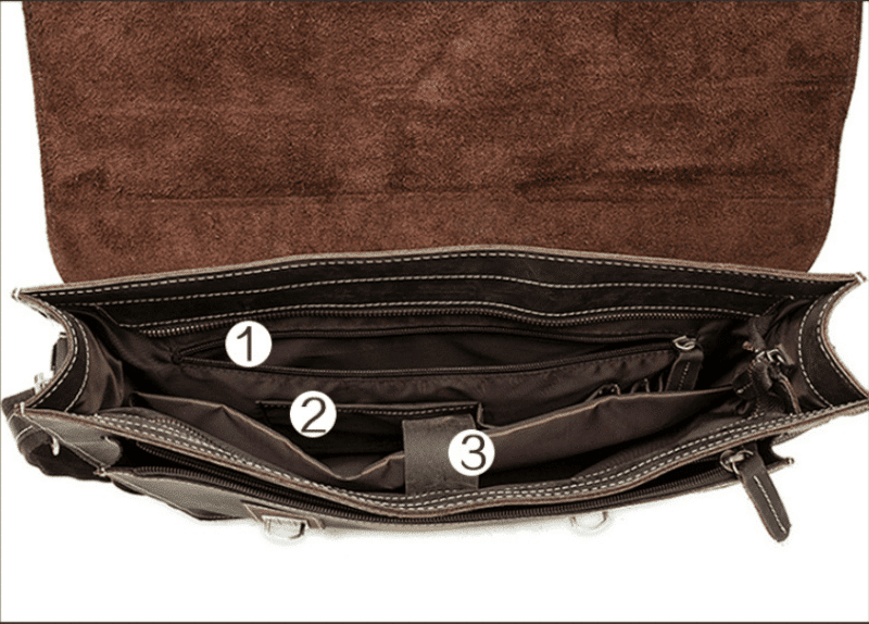 Men'S Vintage Satchel - Image 5