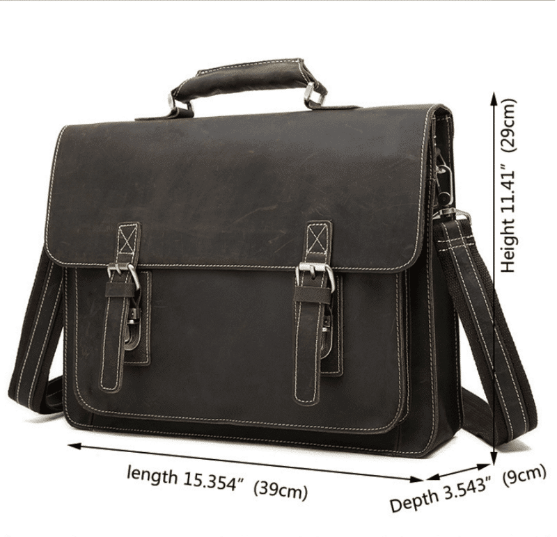 Men'S Vintage Satchel - Image 8