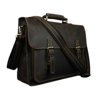 Vintage men's satchel - Mallette Sac