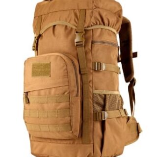 Military Hiking Backpack - Brown - Hiking Backpack Backpack