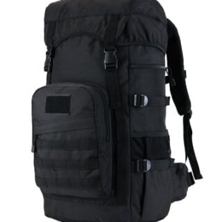 Military Hiking Backpack - Black - Backpack Bag