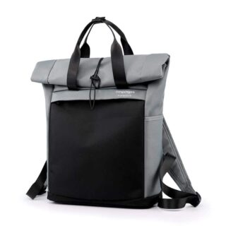 Sac à dos minimaliste et fonctionnel - Gris - Sac à main Sac à dos