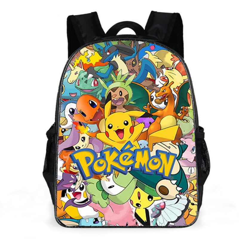 Sac À Dos Univers Pokémon - Orange - Sac À Dos Sac À Dos Scolaire