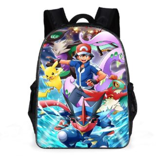 Sac à dos univers Pokémon - Violet - Pokemon X et Y Ketchum aux cendres