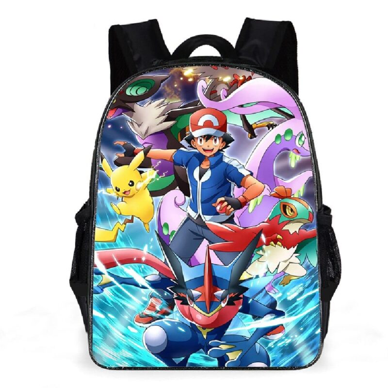 Sac À Dos Univers Pokémon - Violet - Pokemon X Et Y Ketchum Aux Cendres