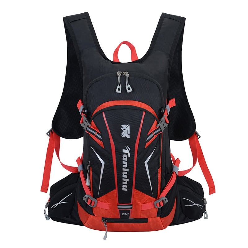 Reflective Backpack - Red - Backpack Hiking Backpack