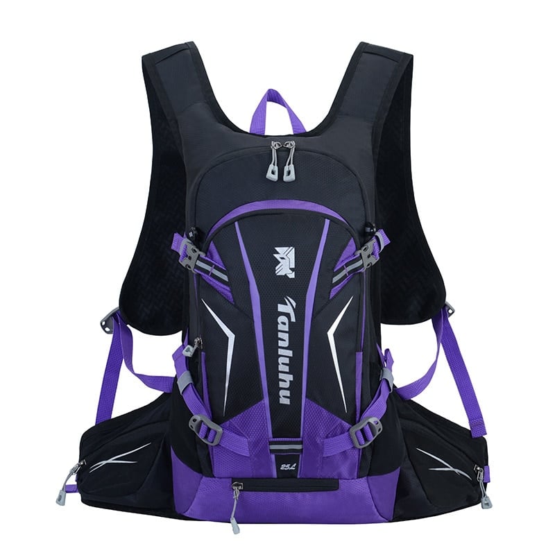 Reflective Backpack - Purple - Backpack Hiking Backpack