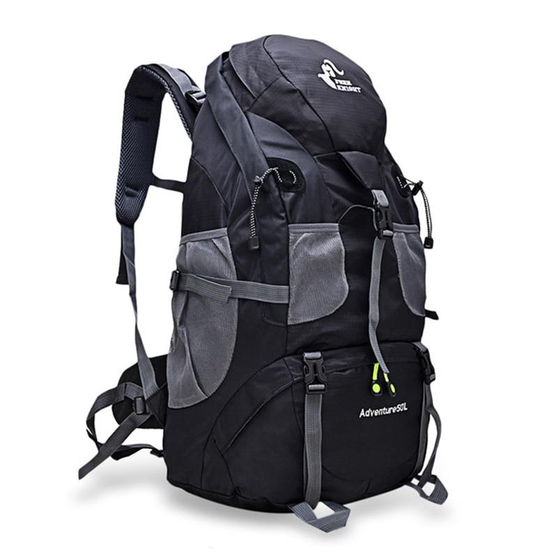 Hiking Backpack, 50L - Black - Hiking Backpack Backpack