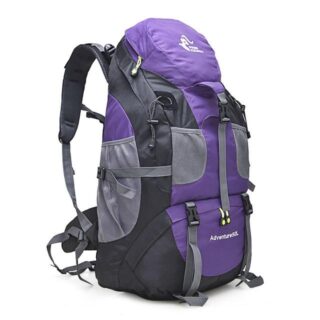 Hiking Backpack, 50L - Purple - Hiking Backpack Backpack