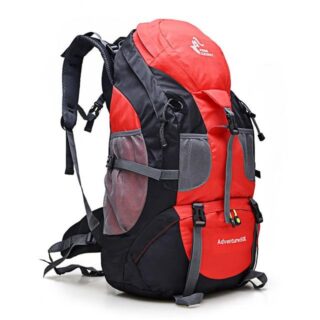 Hiking Backpack, 50L - Red - Hiking Backpack Backpack