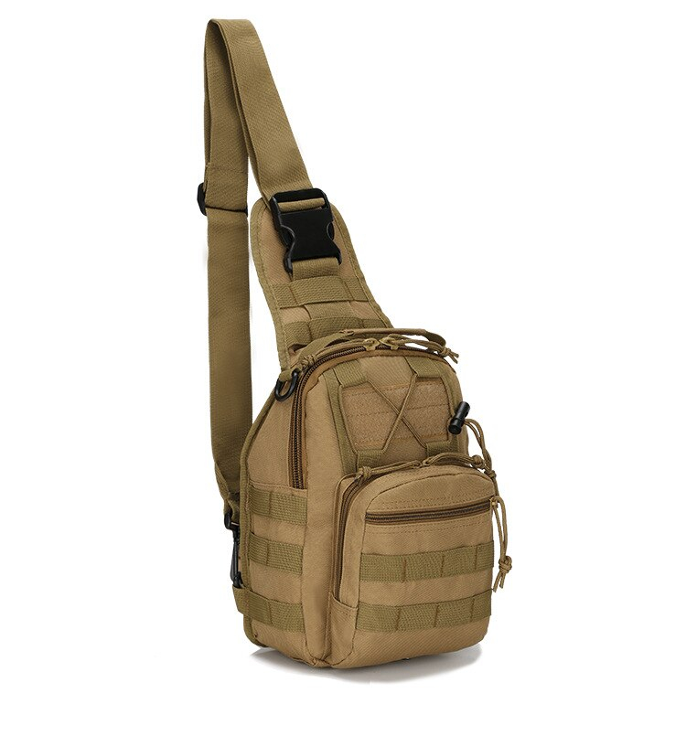 Backpack With Shoulder Strap - Camel - Backpack Bag