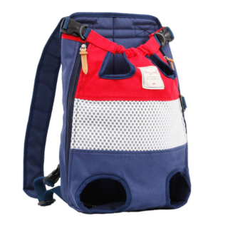 Carrying backpack for small and medium size animals - Red - Dog Cat