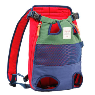 Carrying backpack for small and medium sized animals - Green - Dog Cat