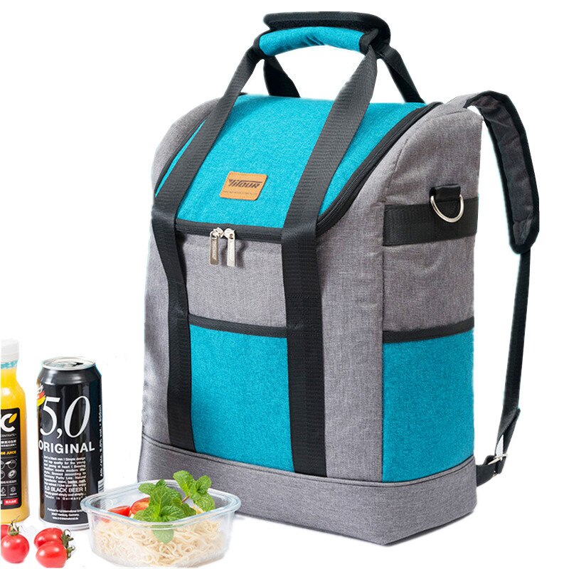 Extra large blue insulated backpack - Bag Lunchbox