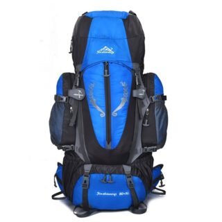 Large Hiking Bag - Blue - Hiking Backpack Backpack