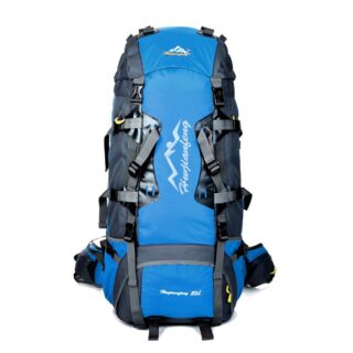 Large Hiking Backpack (80L) - Sky Blue - Backpack Hiking Backpack