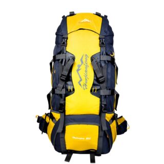 Large Hiking Backpack (80L) - Yellow - Backpack Hiking Backpack