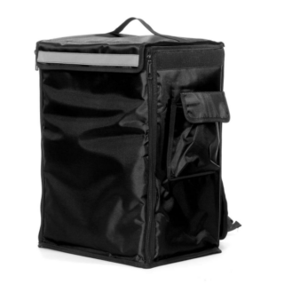 Large thermal backpack - Black - Pizza Out