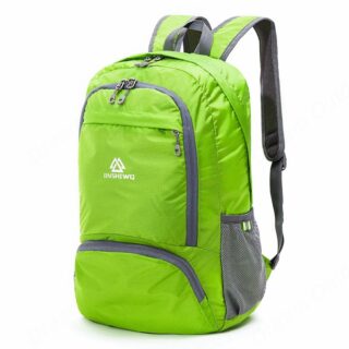 Foldable Nylon Backpack: waterproof and lightweight - Green - Backpack Anti-theft Backpack