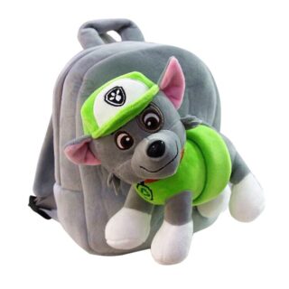 Pat'patrol Backpack with Detachable Plush - Green - Plush Dog