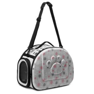 Dog Carrier Bag - Grey, M - Dog Cat