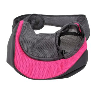 Single Strap Dog Backpack - S, Pink - Cat Bag