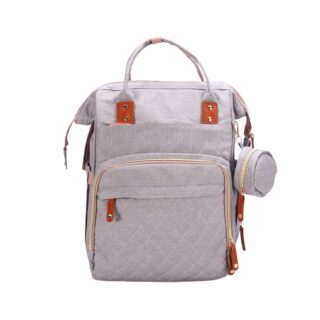 Newborn Travel Diaper Bag - Grey - Handbag Bag