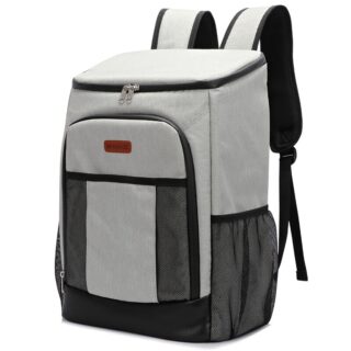 Military style waterproof backpack - Grey - A cooler Bag