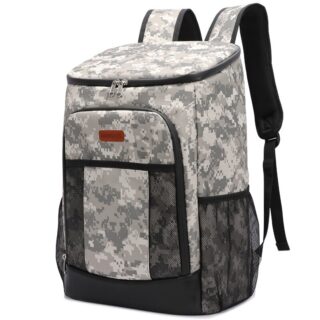 Military style waterproof backpack - Military grey - Backpack Bag