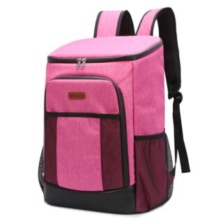 Military style waterproof backpack - Pink - Backpack Bag