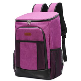 Military style waterproof backpack - Purple - Backpack Bag