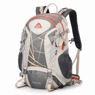 Men's Waterproof Backpack - Grey - Backpack Hiking Backpack