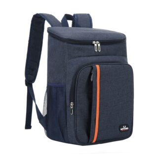 Women's Waterproof Cooler Backpack - Navy Blue - One Cooler