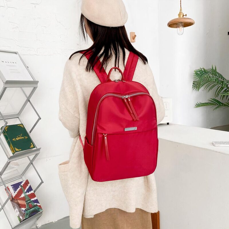 Women'S Preppy Oxford Backpack - Image 6