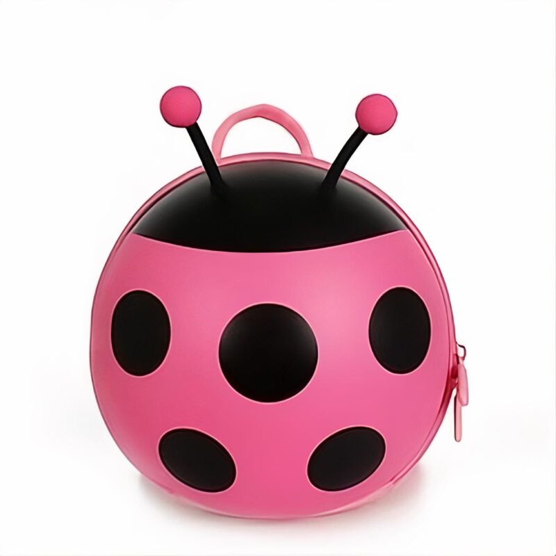 Pink Ladybug Backpack