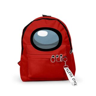 Among Us Backpack for Kids - Red - School Backpack Backpack