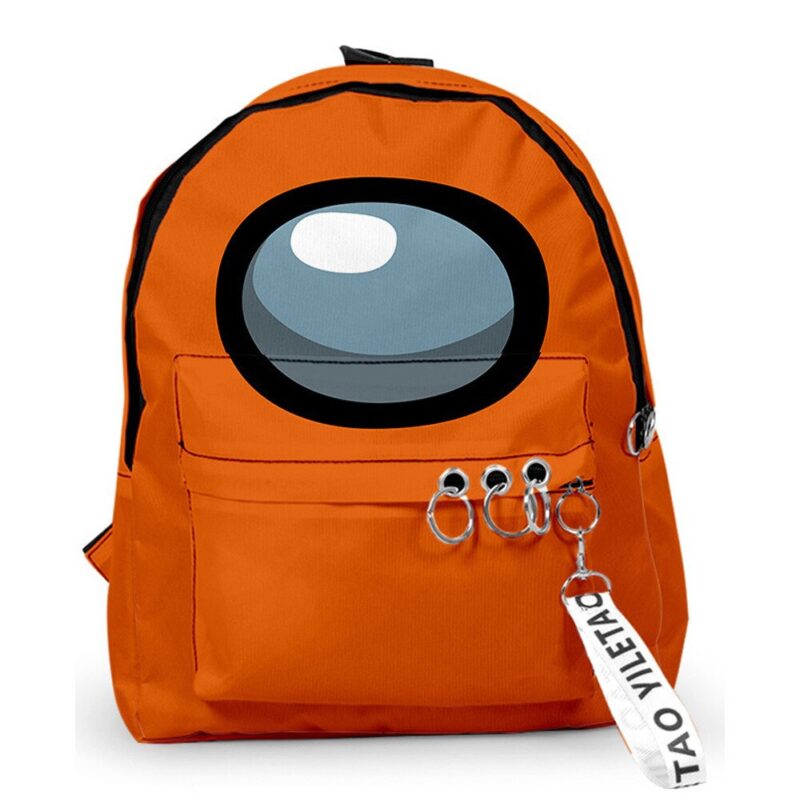 Among Us Backpack For Kids - Orange - Among Us School Backpack