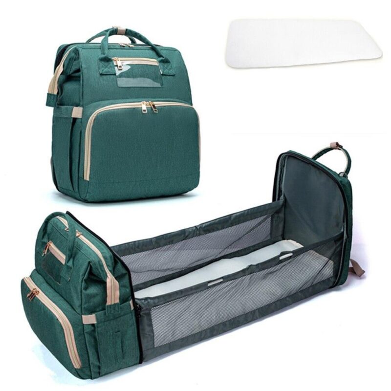 Backpack With Foldable Baby Bed - Diaper Bag