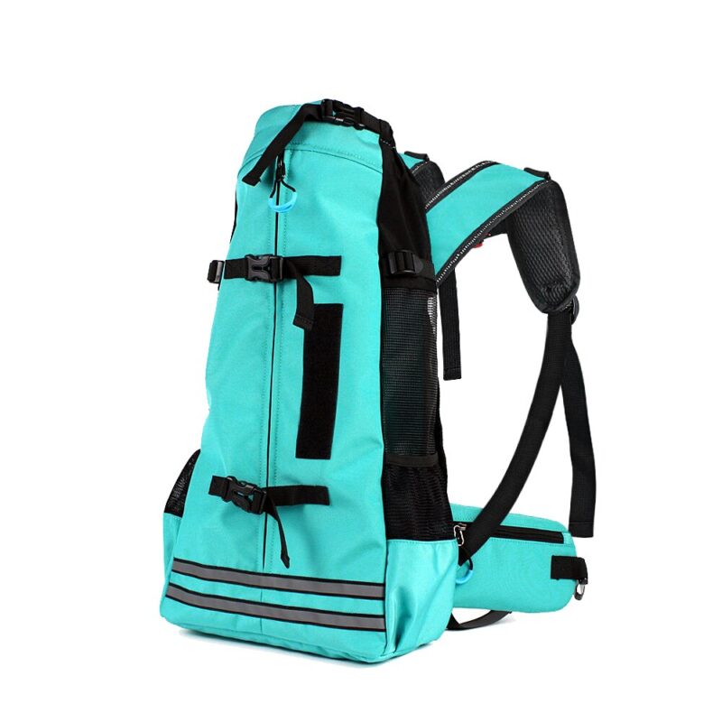 Breathable Backpack For Large Dogs - Green, L - Dog Cat