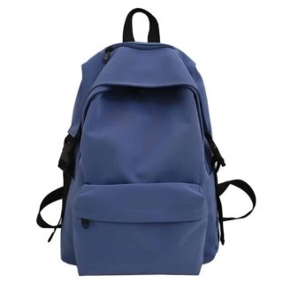 Casual Nylon Backpack - Blue - Backpack Hiking Backpack