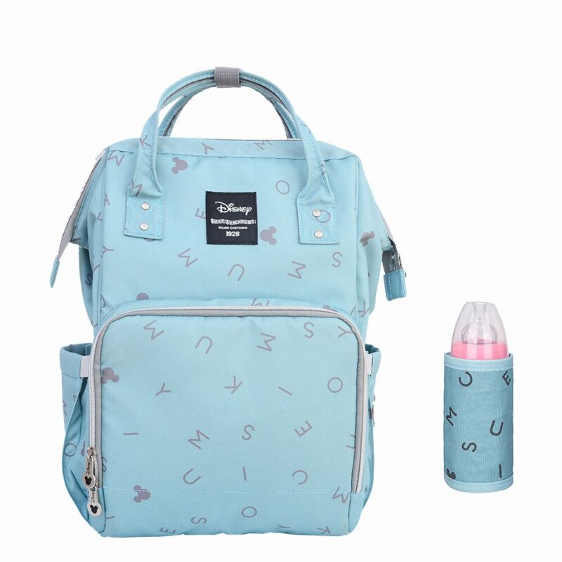 Sac À Dos Disney Pour Soins De Bébé - Bleu - Sac À Main Couche