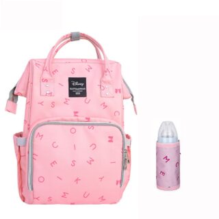 Sac à dos Disney pour soins de bébé - Rose - Sac à main Couche